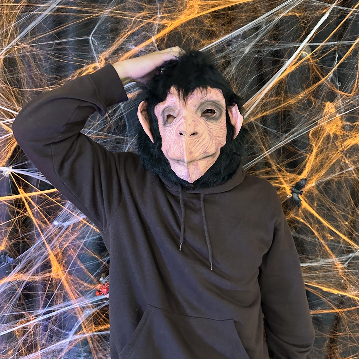 Miniatura 5 de Mascara Simio Latex Halloween OF-1599